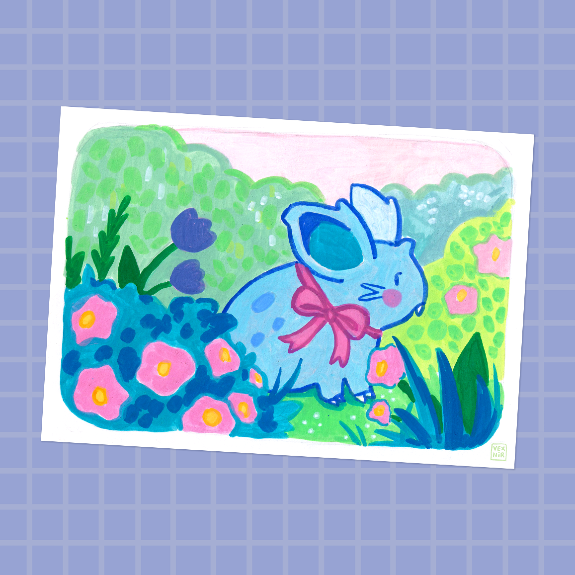 Postcard / Mini Print | In the Garden