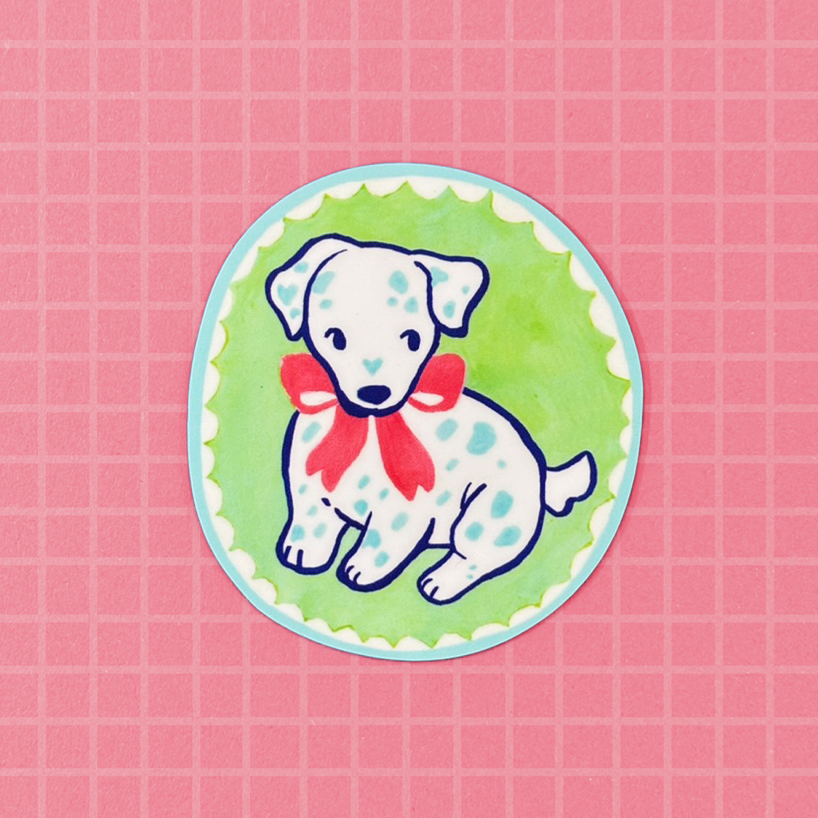 Vinyl Sticker | Dalmatian Puppy