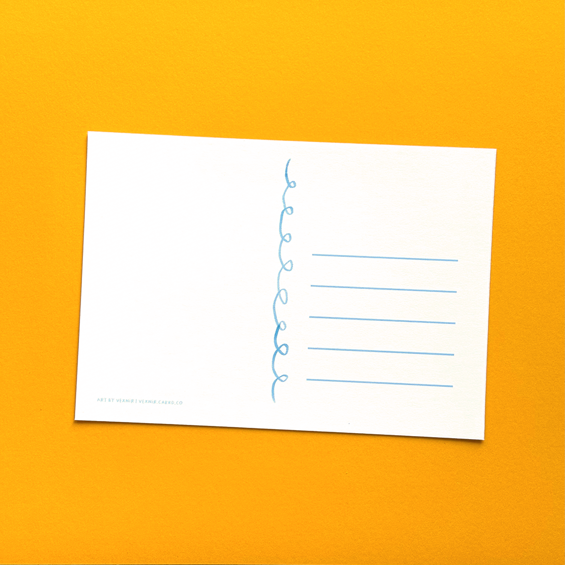 Postcard / A6 Print | Cowboy Duck