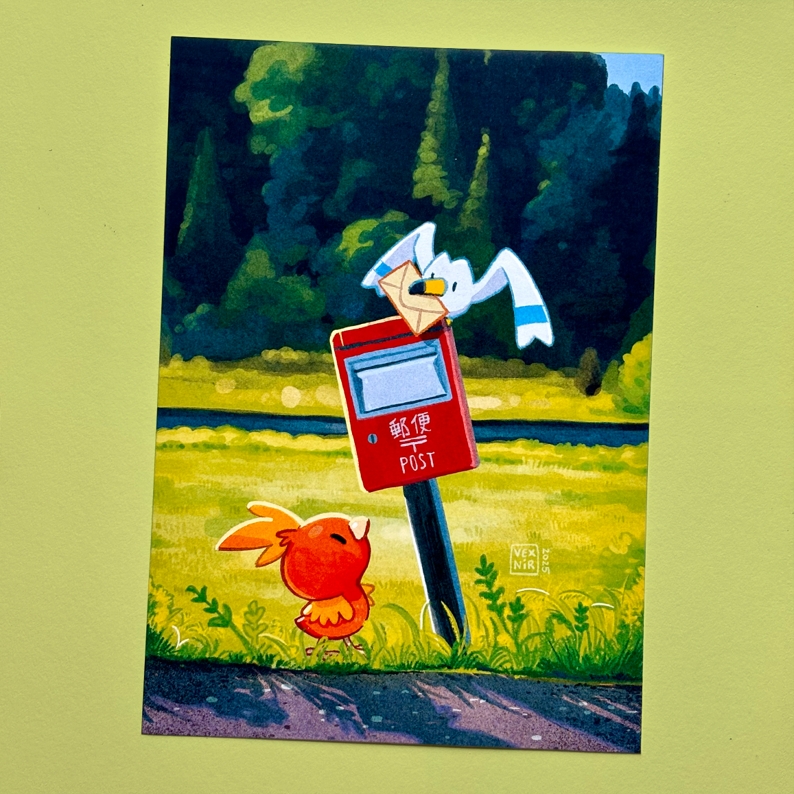 A5 Art Print | Mailbox Meeting