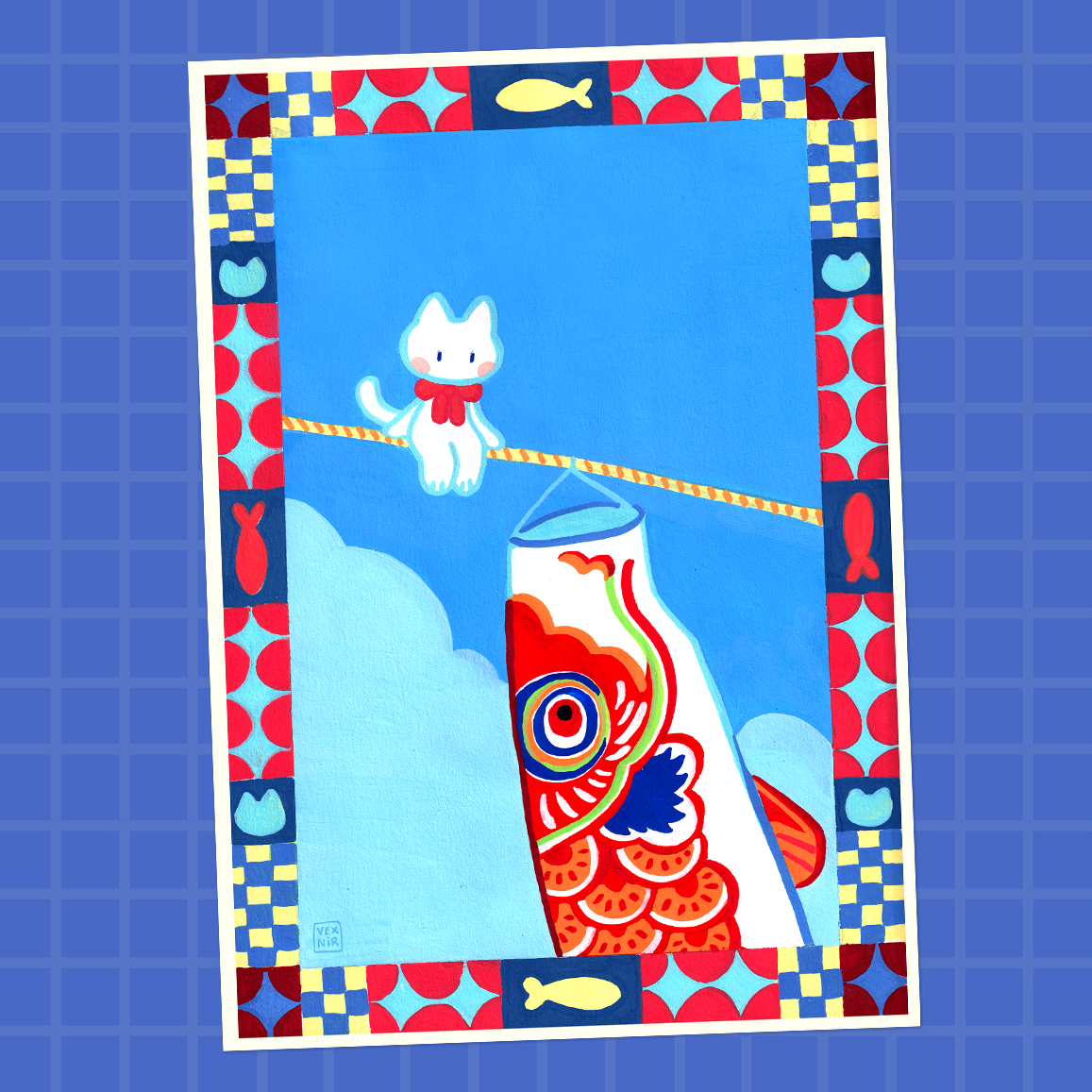 A5 Art Print | Koinobori