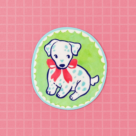 Vinyl Sticker | Dalmatian Puppy