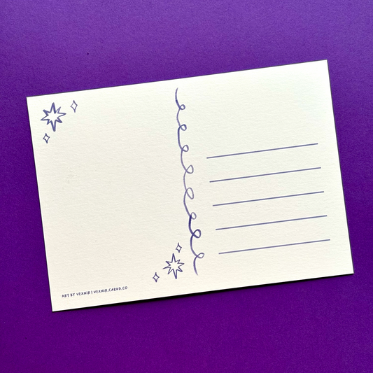 Postcard / A6 Print | Witch Kitty