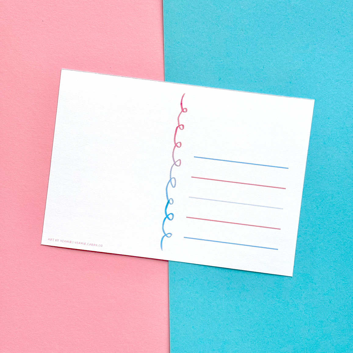 Postcard / A6 Art Print | Coming Out