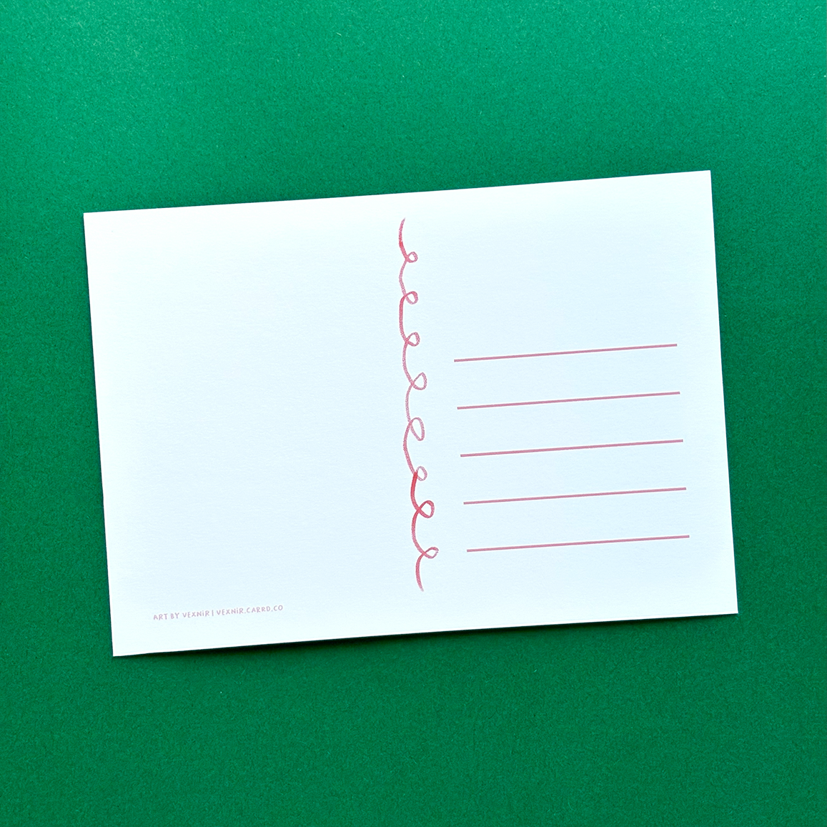 Postcard / A6 Print | Festive Kitty