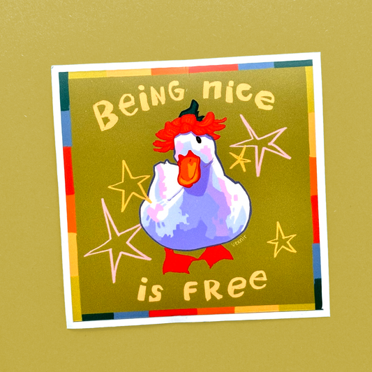 Vinyl Sticker | Duck of Wisdom