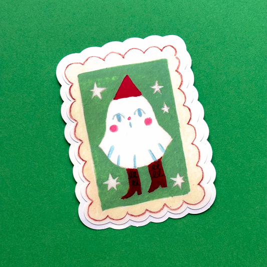 Vinyl Sticker | Ghost in Boots