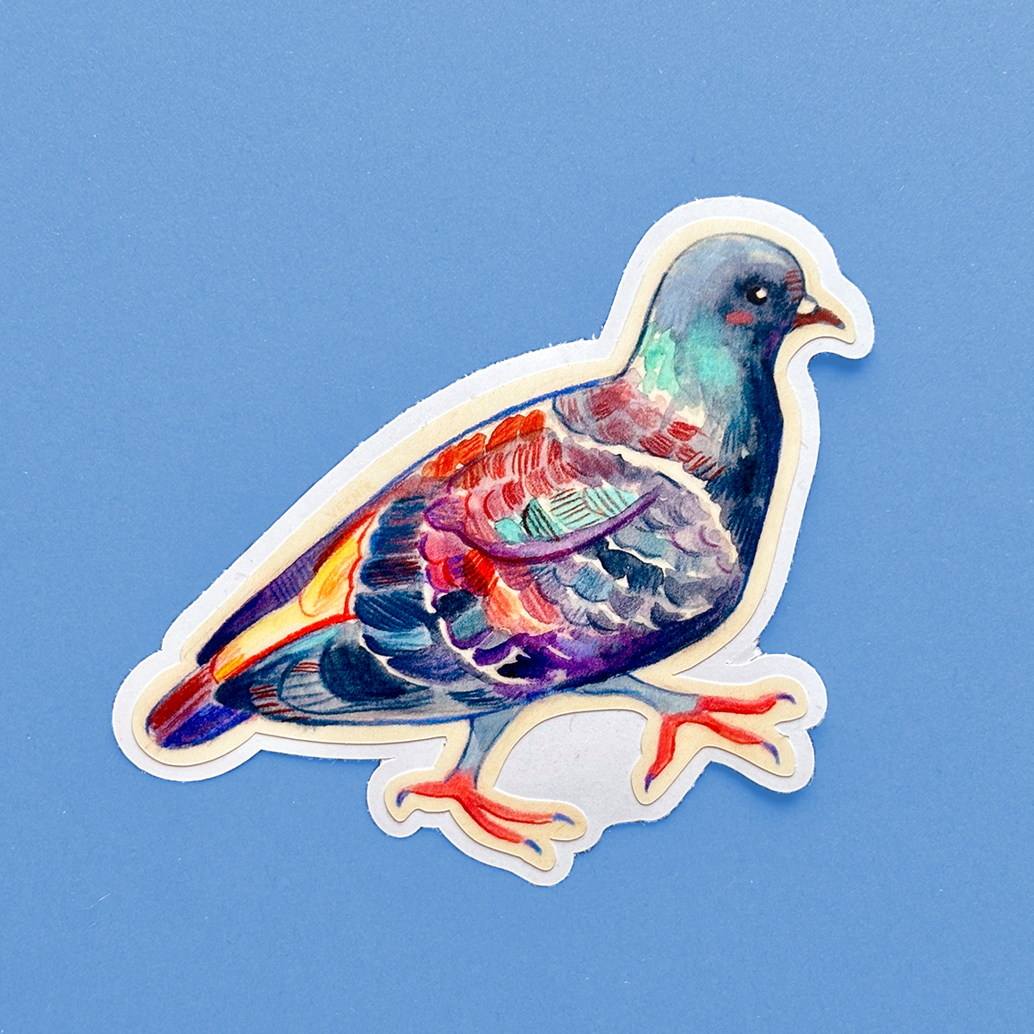 Vinyl Sticker | Pigeon Walk